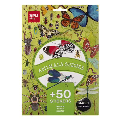 Aufkleber 50 Stück – Insekten - Tublu.de