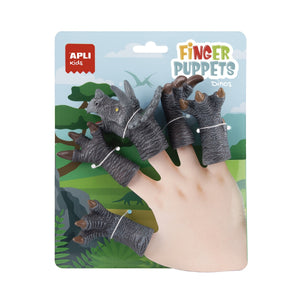 Fingerpuppen – Triceratops-Dinosaurier - Tublu.de