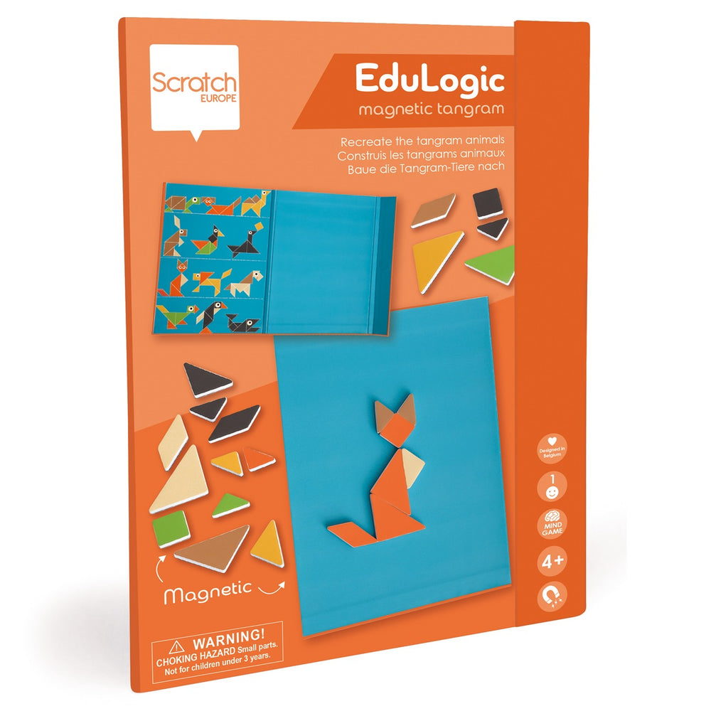 Magnetické puzzle tvary a barvy Edulogic – Tangram