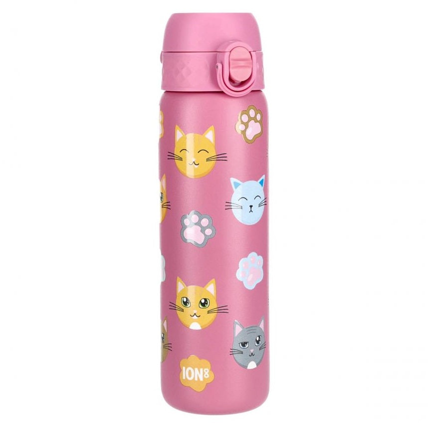 Nerezová láhev na pití 600 ml – Kočky