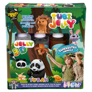 Tubi Jelly sada 3 barvy – Zvířátka