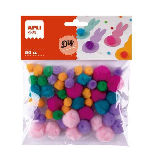 Pompons – Pastellfarben - Tublu.de