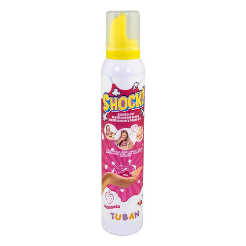 Multisenzorický pěnový gel SHOCK! – Jahoda 200 ml