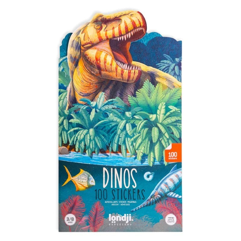Wiederverwendbare Aufkleber – Dinosaurier - Tublu.de