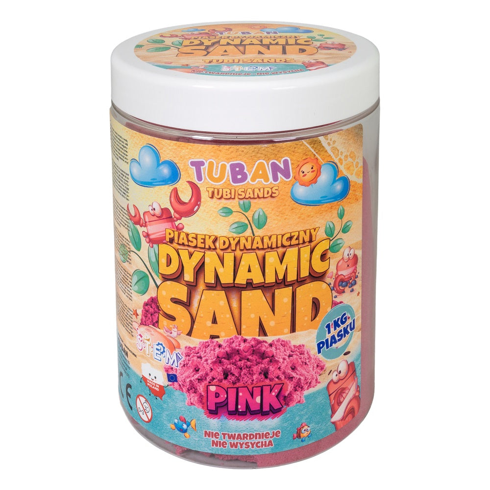 Dynamický písek – Růžový 1 kg