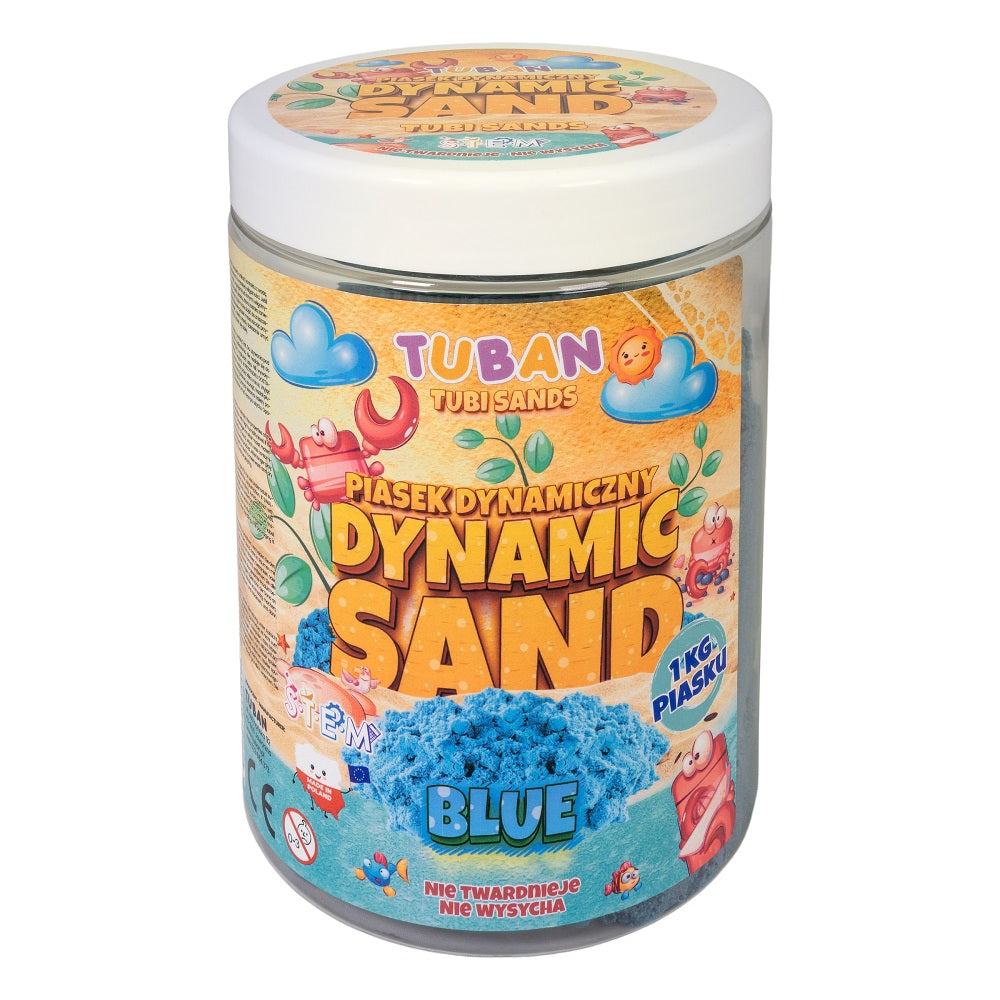 Dynamický písek – Modrý 1 kg