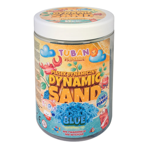Dynamický písek – Modrý 1 kg