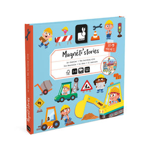 Magnetisches Puzzle Magneti'stories – Baustelle - Tublu.de