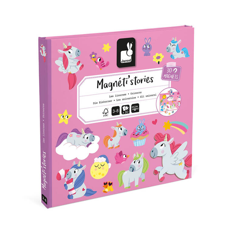 Magnetisches Puzzle Magneti'stories – Einhörner - Tublu.de