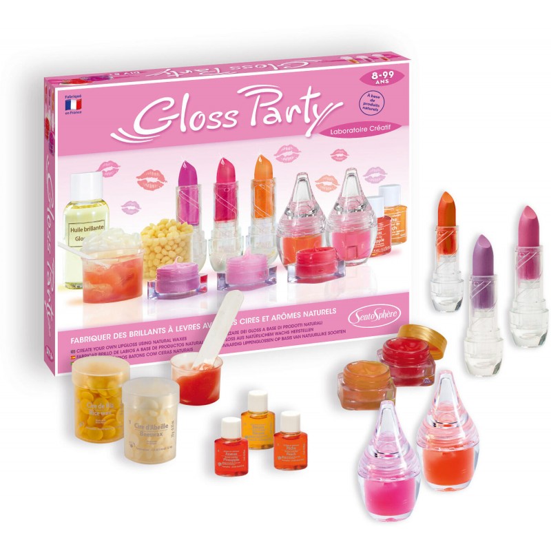 Kosmetická sada – Gloss Party, Výroba vlastní péče o rty