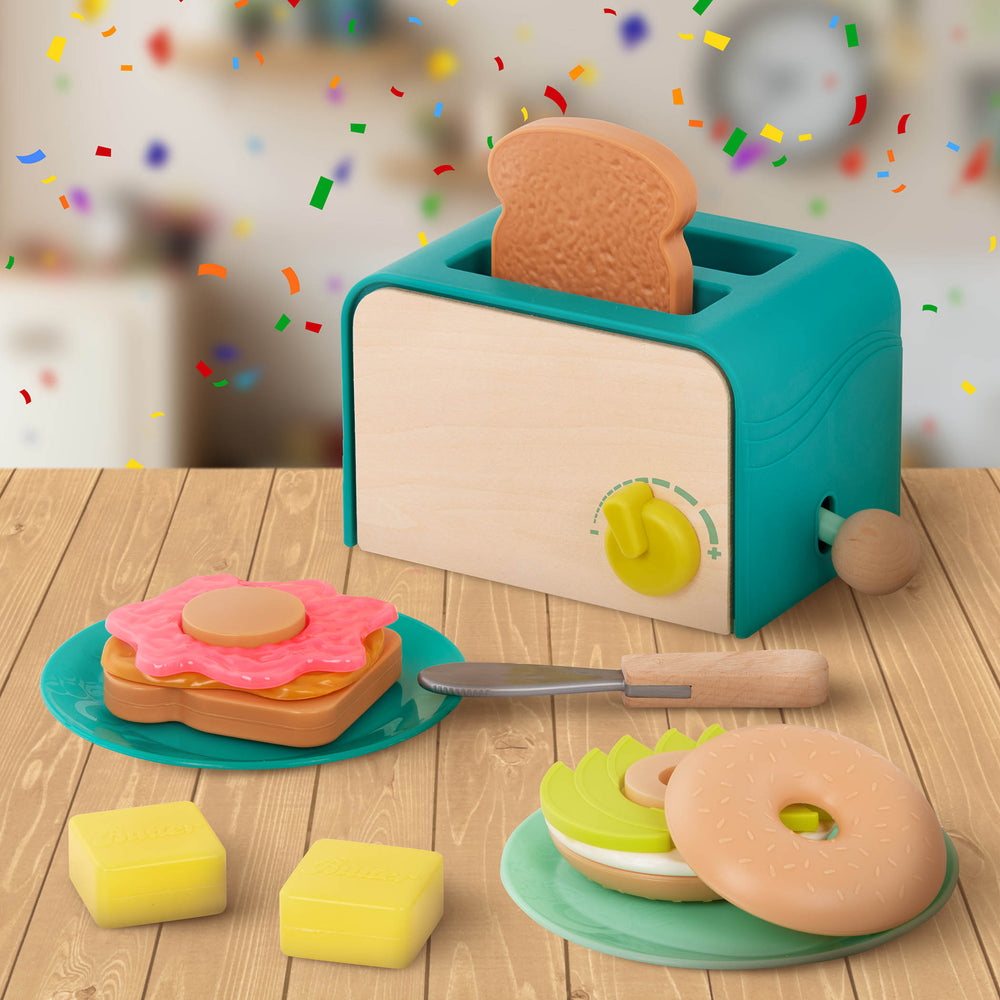 Topinkovač a snídaňové doplňky Mini Chef – Breakfast Playset