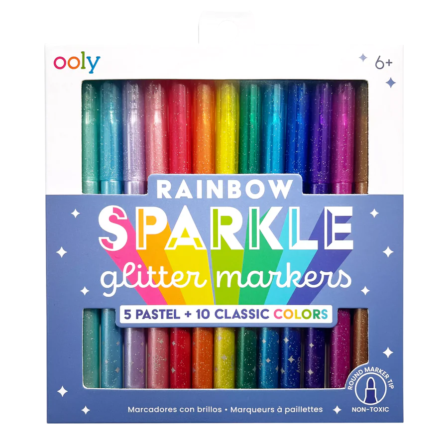 Třpytivé fixy – Rainbow Sparkle