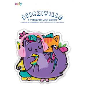 Voděodolné samolepky Stickiville – Koťátka
