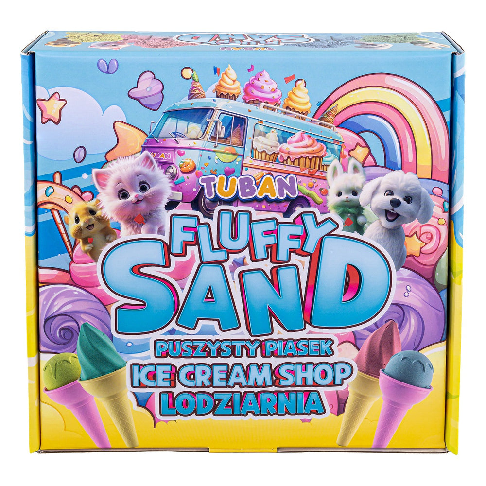 Sada Fluffy Sand – Nadýchaný písek Zmrzlinový bar