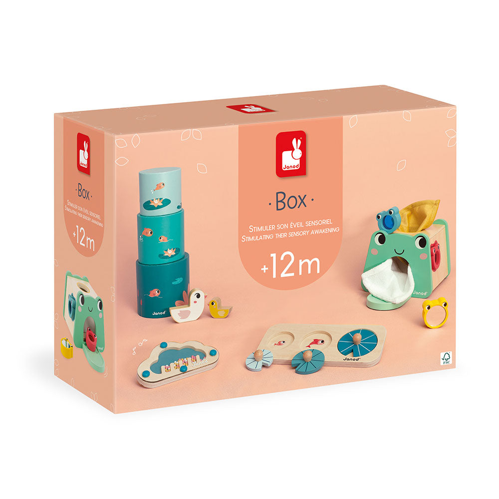 Sada hraček pro raný vývoj – Box 12 m+