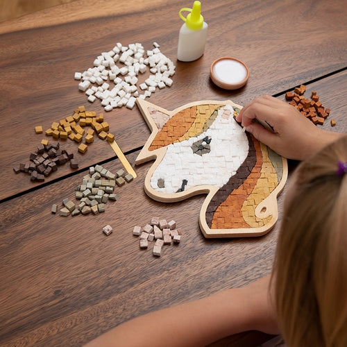 Kreativní mozaiková sada MOSAICBOX Jednorožec