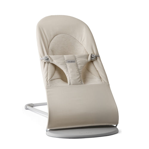 Dětské lehátko BALANCE SOFT WOVEN/JERSEY – Světle béžové