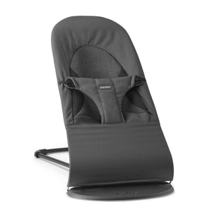 Dětské lehátko BALANCE SOFT WOVEN/JERSEY – Tmavě šedé