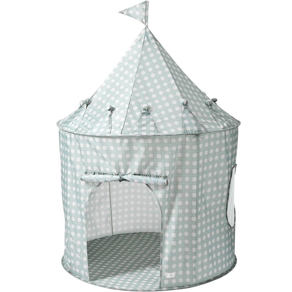 Hrací stan pro děti Recycled - Gingham Blue