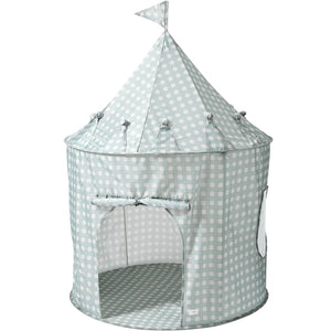 Hrací stan pro děti Recycled - Gingham Blue