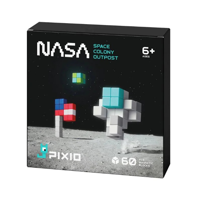 Magnetické kostky NASA Vesmírná kolonie Outpost
