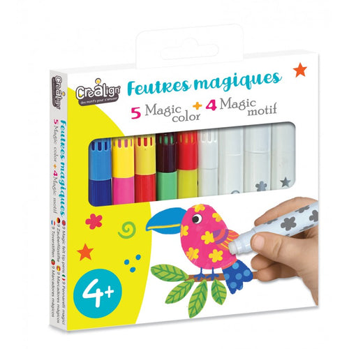 Magické fixy – 5 barev, 4 vzory