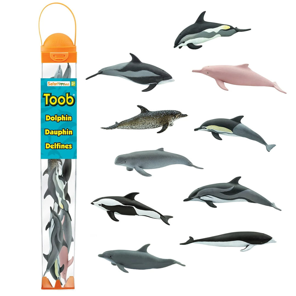 Figurenset in einer Tube TOOB  - Delfine - Tublu.de