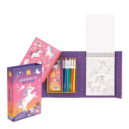 Malbuch-Set – Einhorn-Magie - Tublu.de