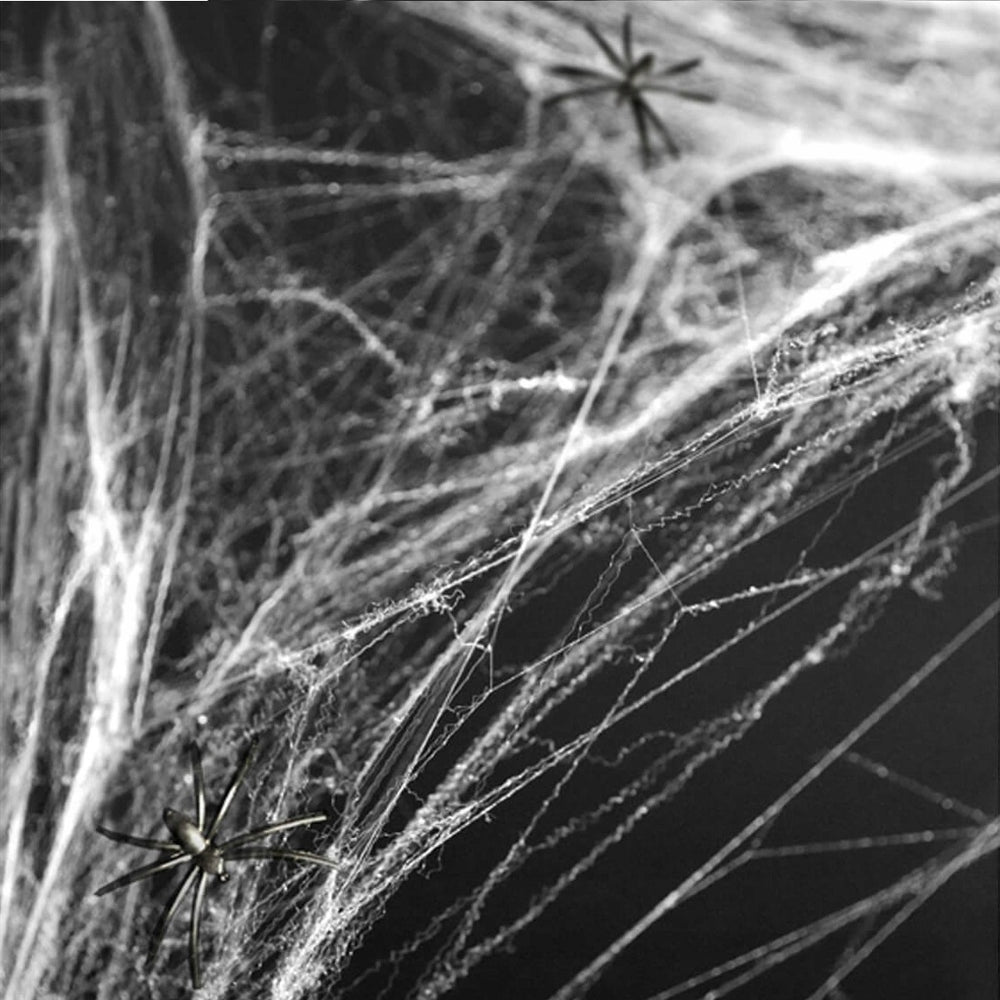 Halloweenská pavučina – Bílá 60 g