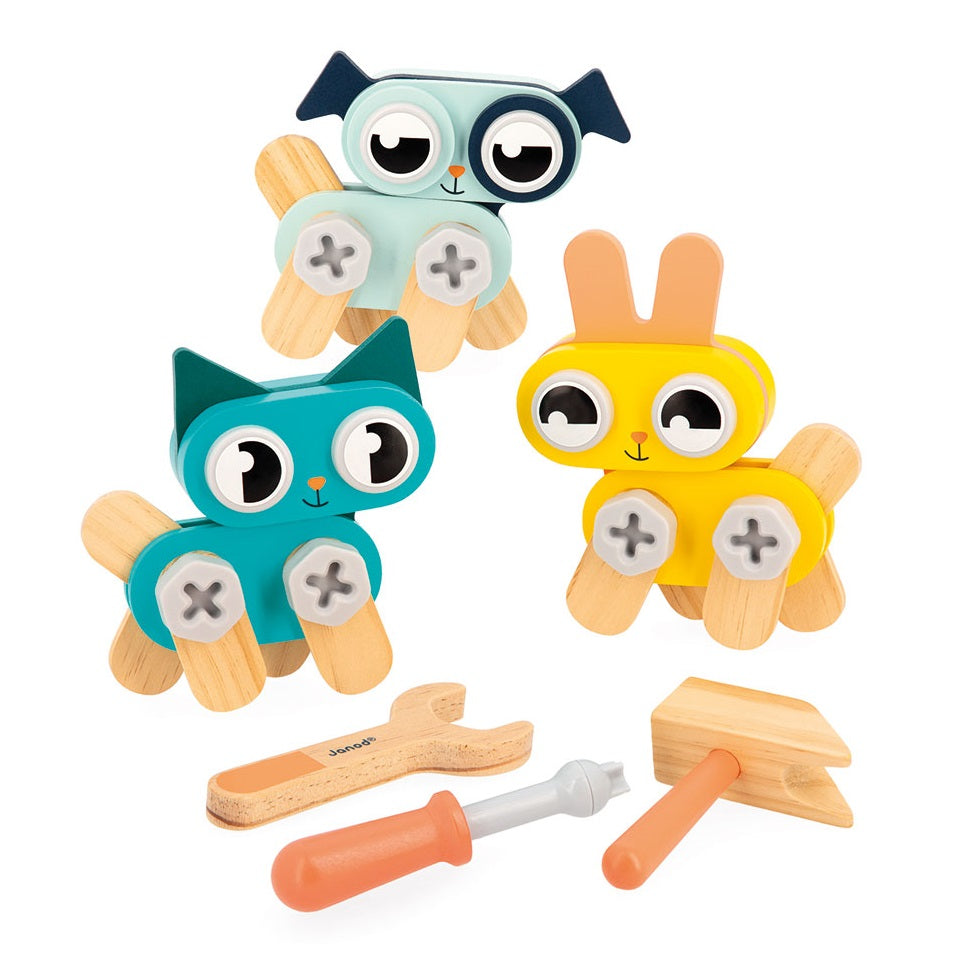 Holztiere zum Zusammenbauen Brico'Kids - Tublu.de