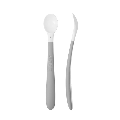 Lžičky na krmení 2 kusy – Light Grey