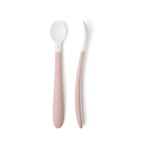 Lžičky na krmení 2 kusy – Powder Pink