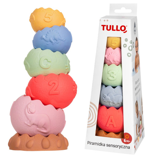 Senzorická vzdělávací pyramida 6 dílů