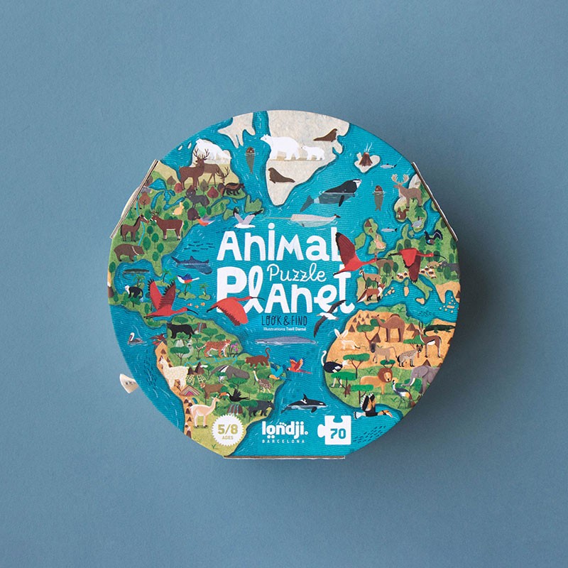 Puzzle mit Beobachtungsspiel – Animal Planet 70 Teile - Tublu.de