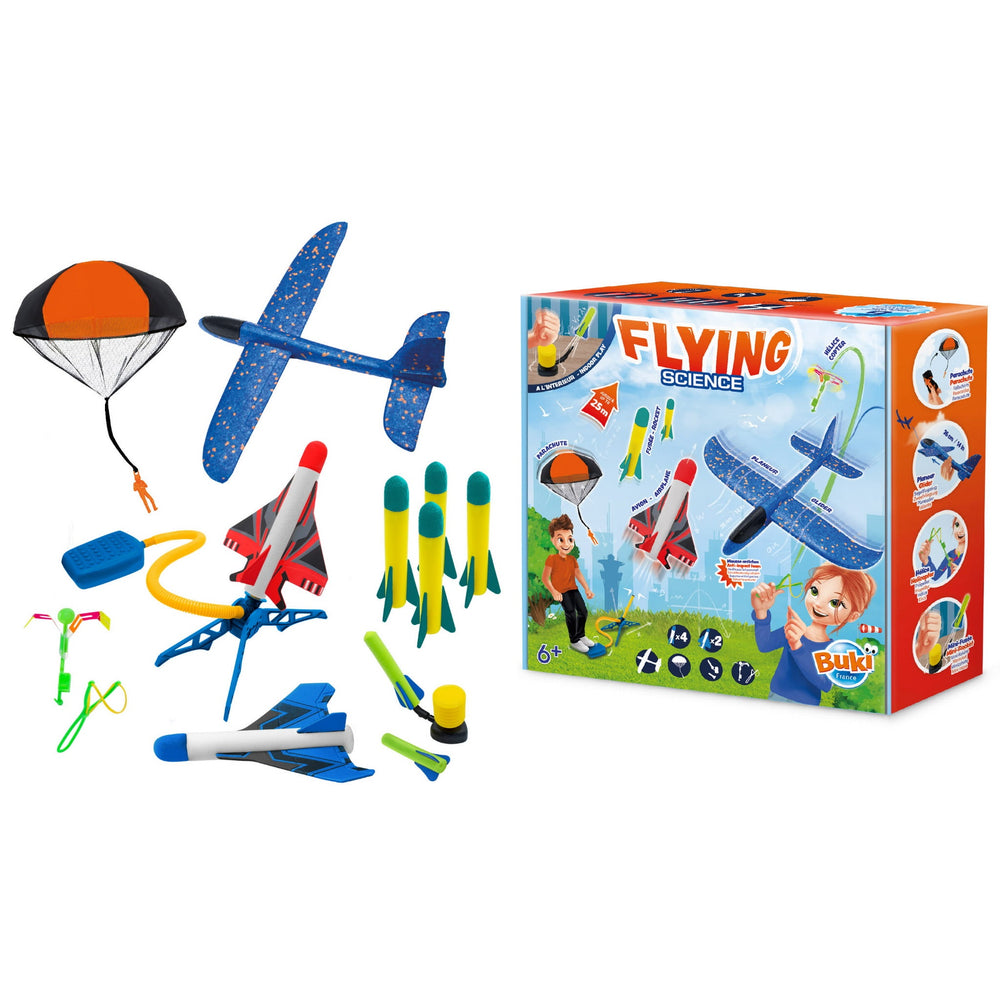 Set mit 6 Spielzeugen – Fliegendes Lernen - Tublu.de