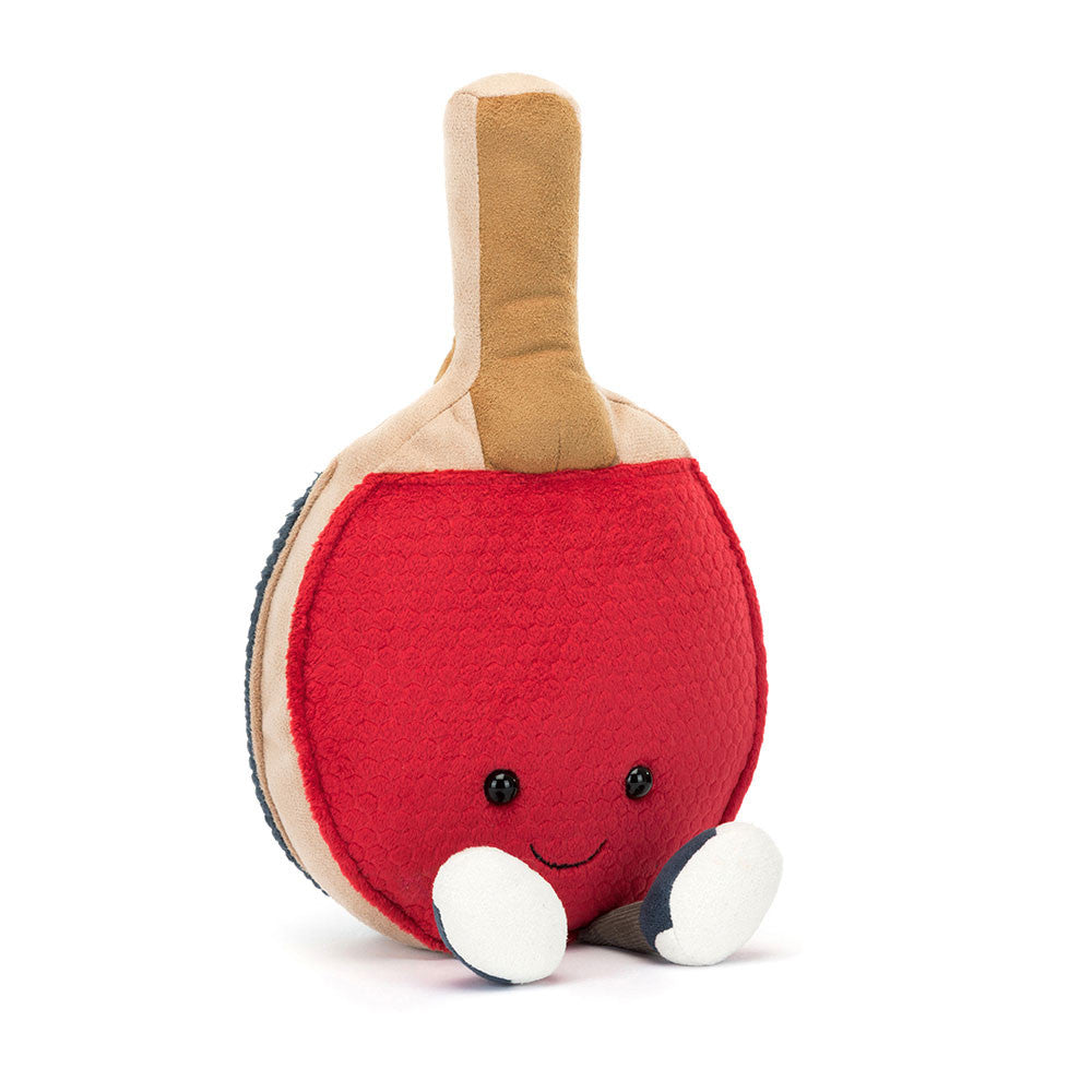 Plyšová pálka na stolní tenis 28 cm