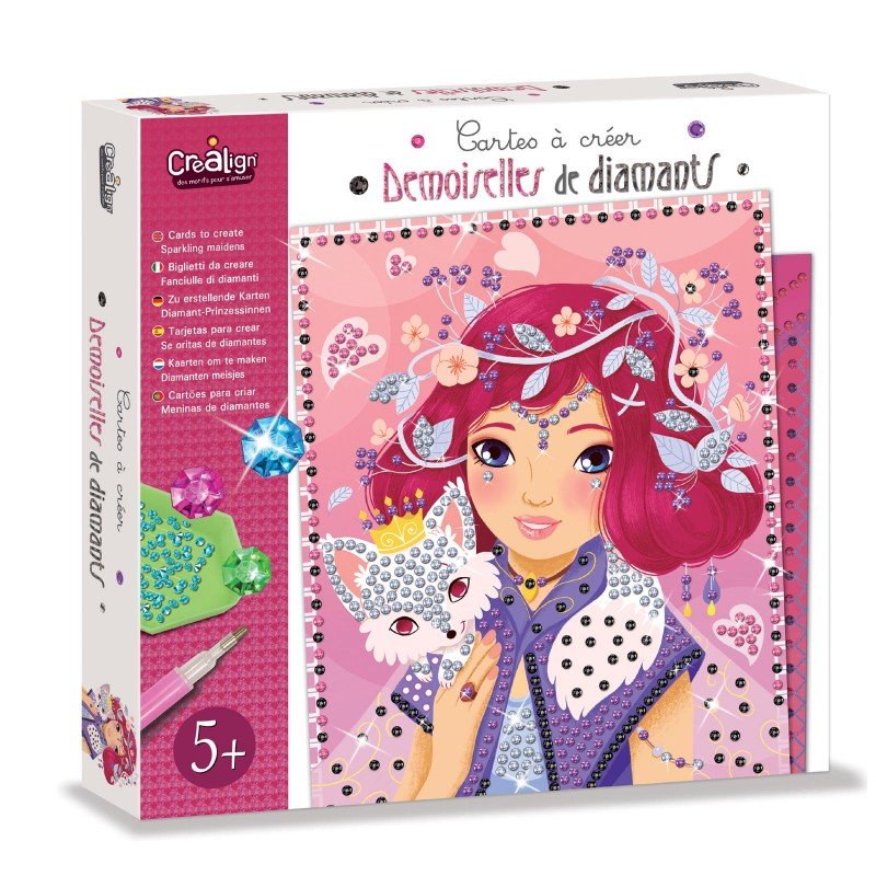 Výtvarná sada s diamanty – dívky