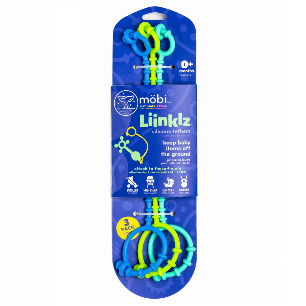 Sada 3 silikonových pásků – Liinklz Blue
