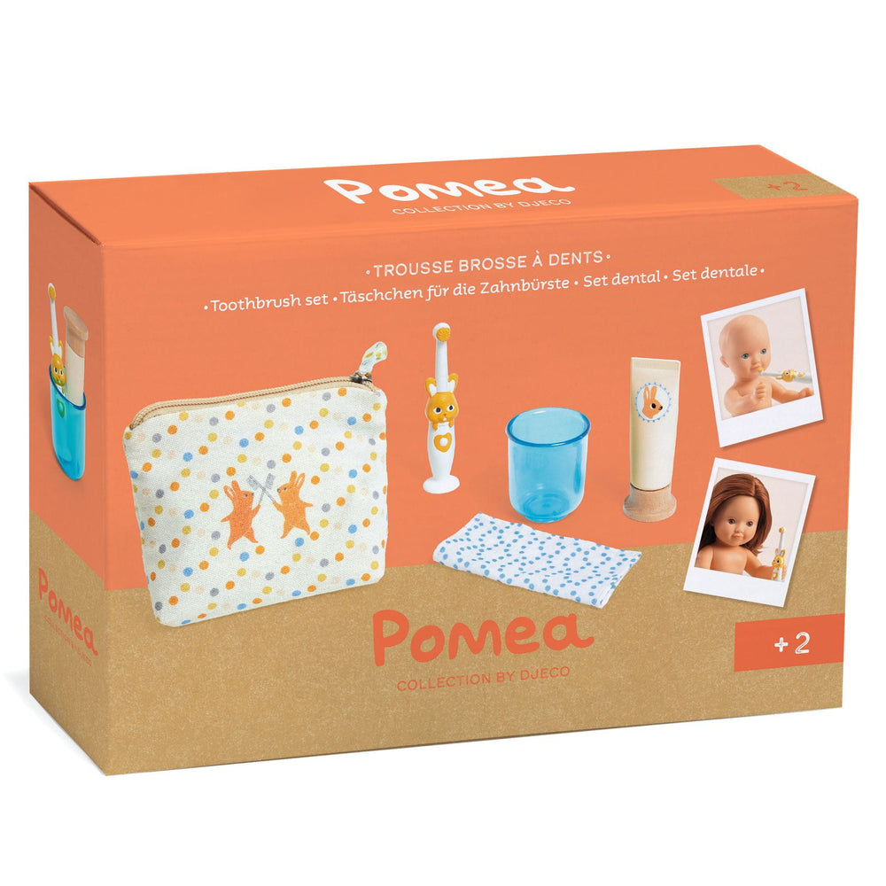 Zahnputzset für Pomea-Puppen - Tublu.de