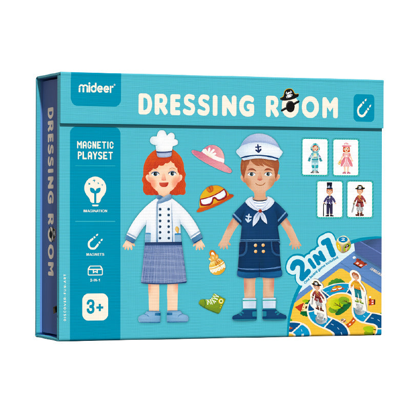 Magnetisches Puzzle und Spiel 2in1 – Kleidung - Tublu.de