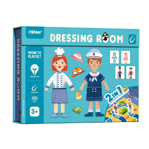 Magnetisches Puzzle und Spiel 2in1 – Kleidung - Tublu.de