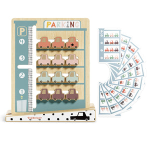 Logisches Puzzlespiel für Kinder – Parkplatz - Tublu.de