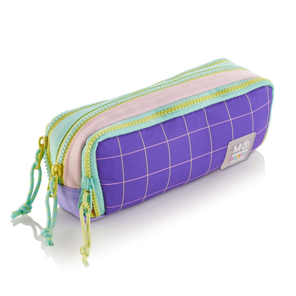 Trojitý penál – Rider Violet