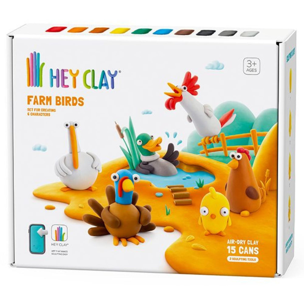 Modelovací hmota – Farmářští ptáci