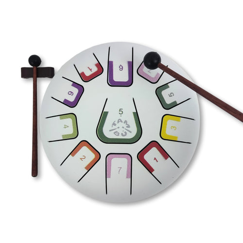 Zungentrommel Tambu – White Mat - Tublu.de