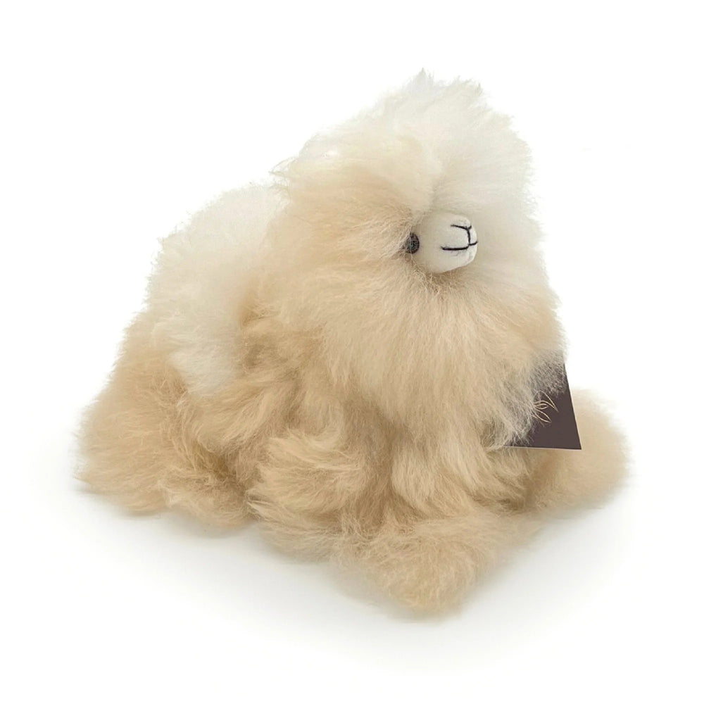 Huňatá alpaka Monsterfluff – Sahara 15 cm