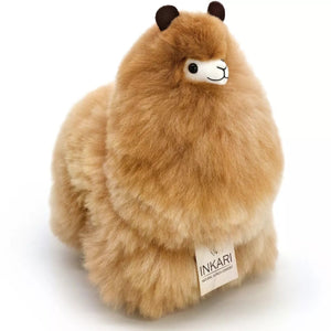 Huňatá alpaka Naturals – Sandstone 32 cm