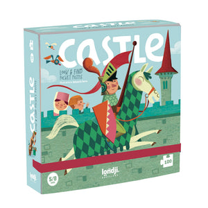 Taschenpuzzle mit Beobachtungsspiel – Burg 100 Teile - Tublu.de