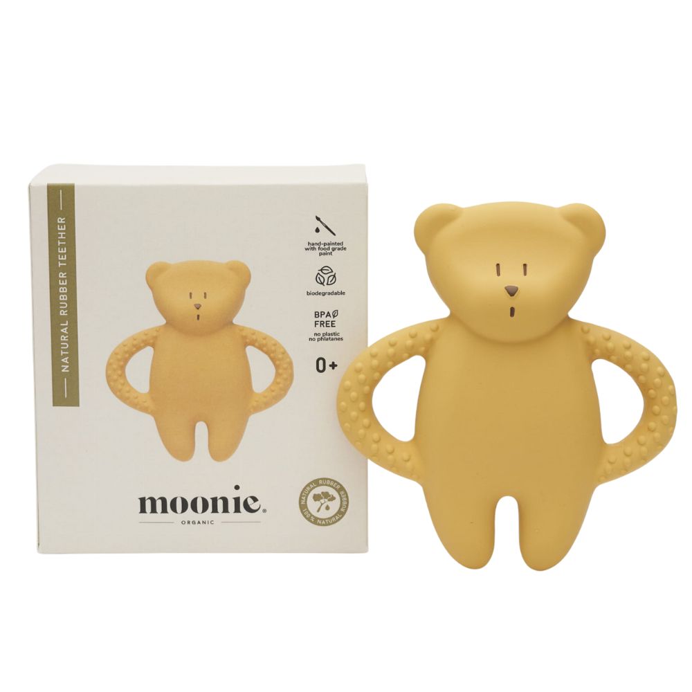 Kousací kroužek z přírodního kaučuku - Honey