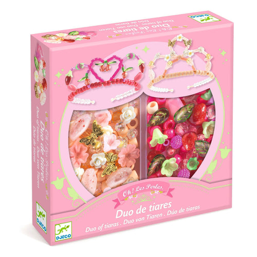 Schmuckset – 2 rosa Diademe - Tublu.de